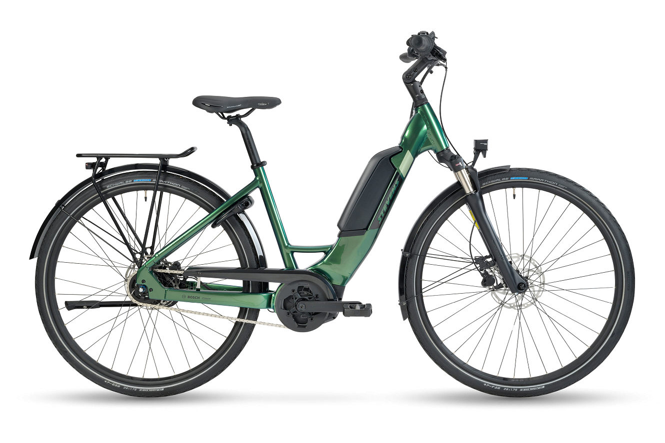 Stevens E-Courier Forma electric blue green, 52 cm | (28")