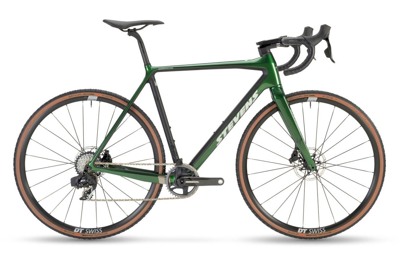 Stevens Super Prestige Force AXS Gent forest green black, 56 cm | (28")