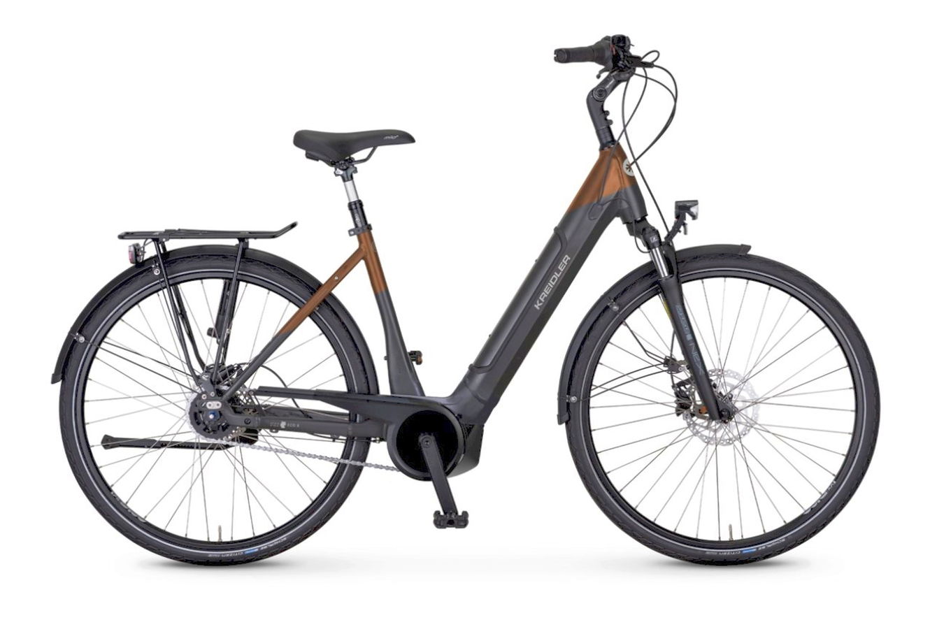 Kreidler Vitality Eco 8 RT Wave anthrazit matt, 55 cm (28")