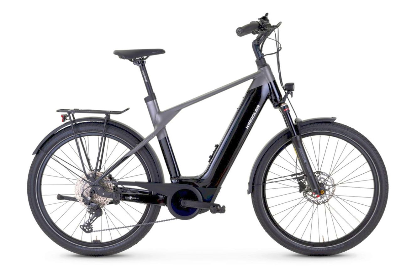 Kreidler Vitality Eco 10 Sport Diamant schwarz glänzend, 55 cm (27,5")
