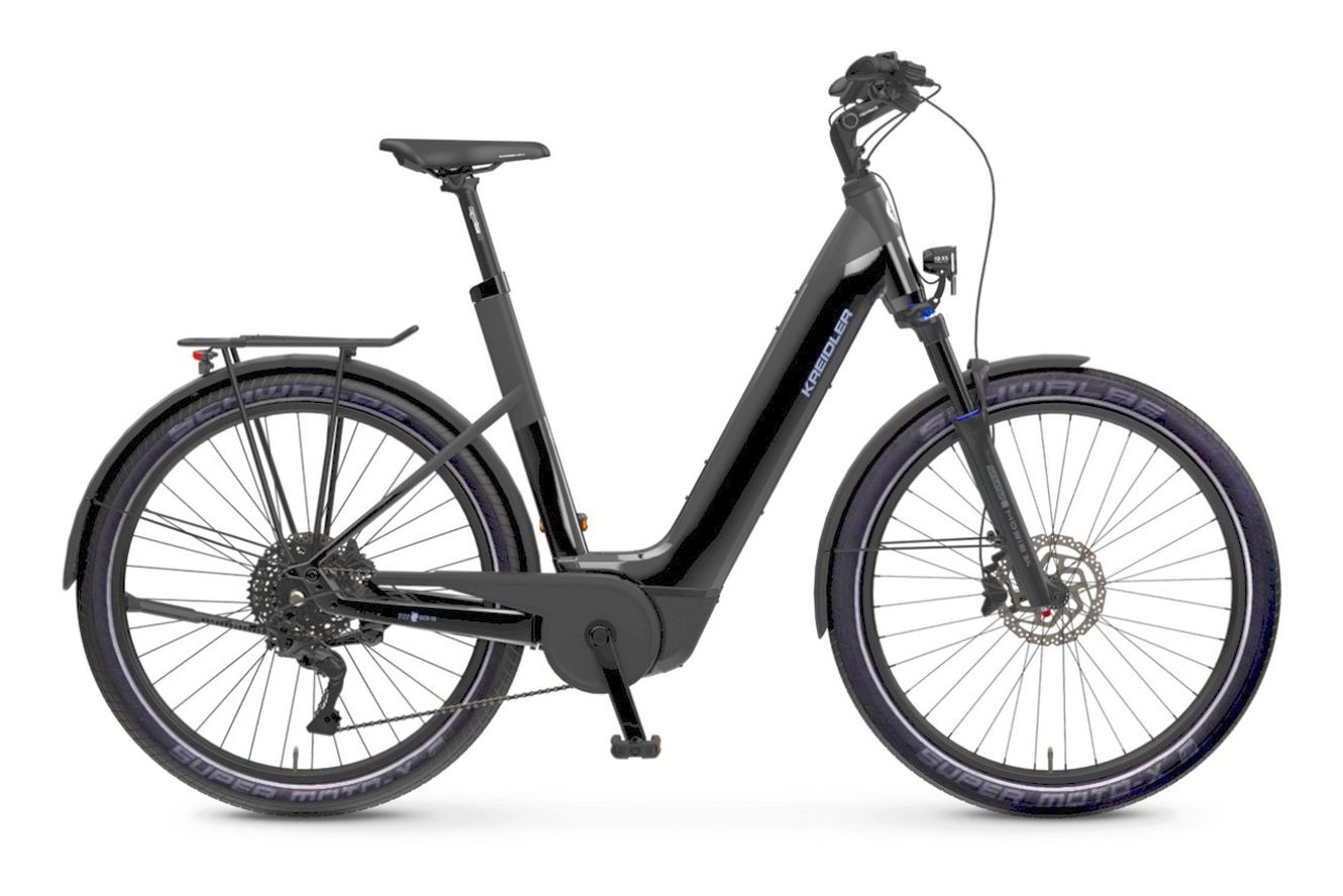 Kreidler Vitality Eco 10 Sport Wave schwarz glänzend, 50 cm (27,5")