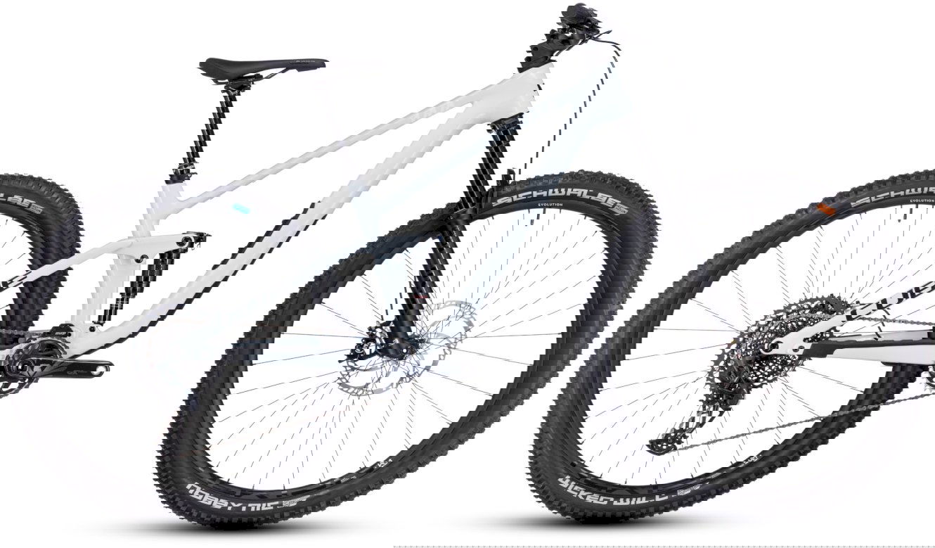 Cube Stereo ONE44 C:68X SLX Diamant frostwhite´n´black, 27,5" - L