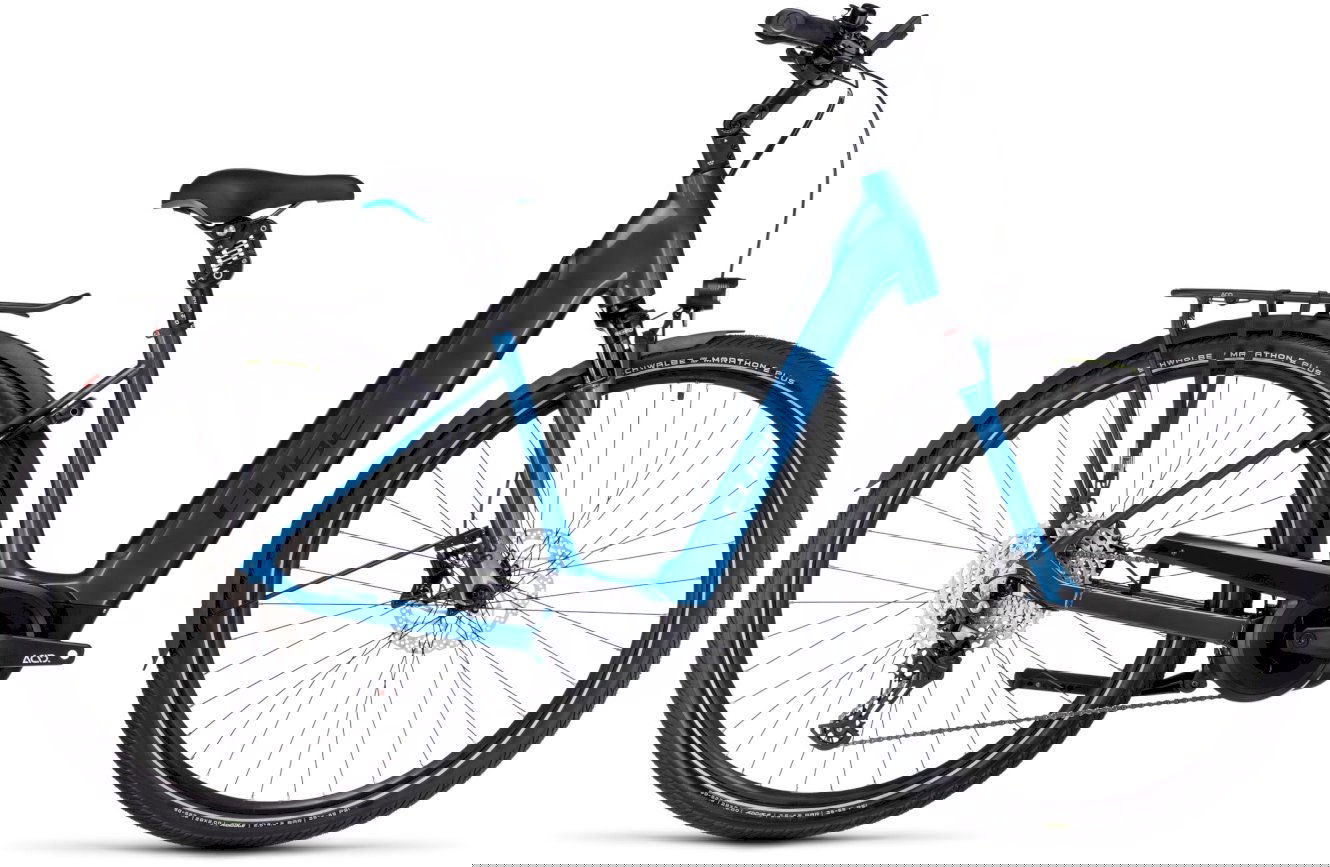 Cube Supreme Sport Hybrid EXC 625 Easy Entry blue´n´black, 50 cm (28") - S