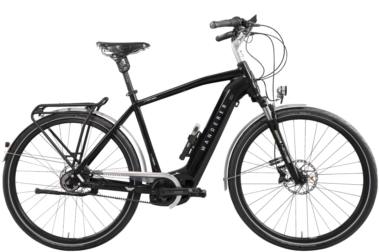 WANDERER E-Tourer I-F5 Diamant black-glossy, 57 cm | (28")