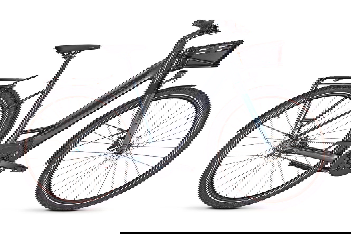 Kalkhoff IMAGE L ADVANCE Wave diamondblack glossy, 50 cm | M | (29")