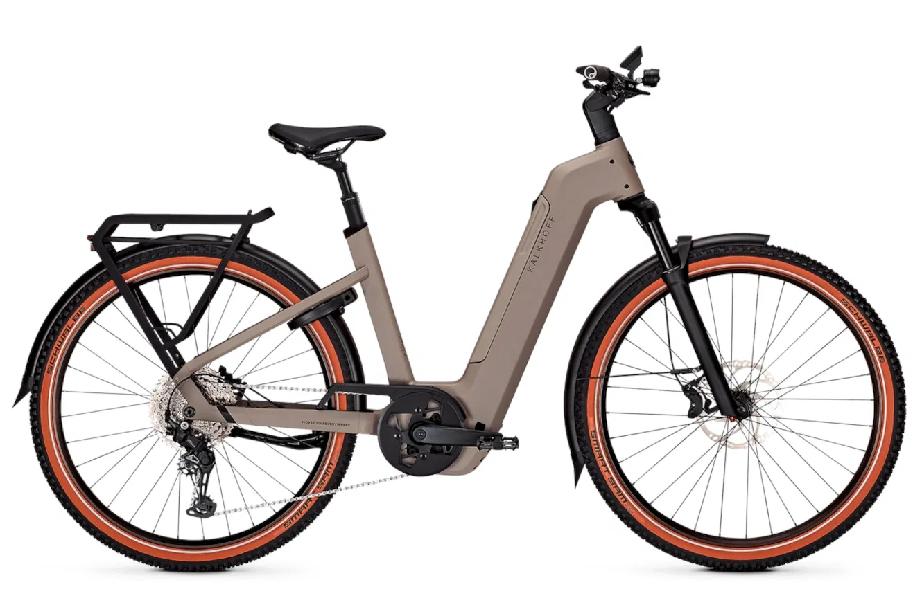 Kalkhoff ENTICE 5+ ADVANCE 600 Wave moonstonegrey matt, 58 cm | XL | (29")