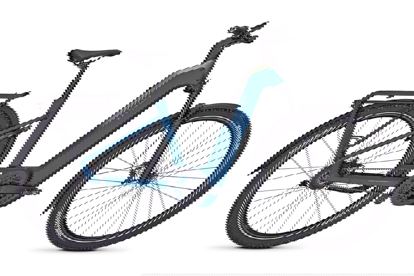 Kalkhoff ENTICE 5+ ADVANCE BELT Wave darksprings / jetgrey matt, 43 cm | S | (29")