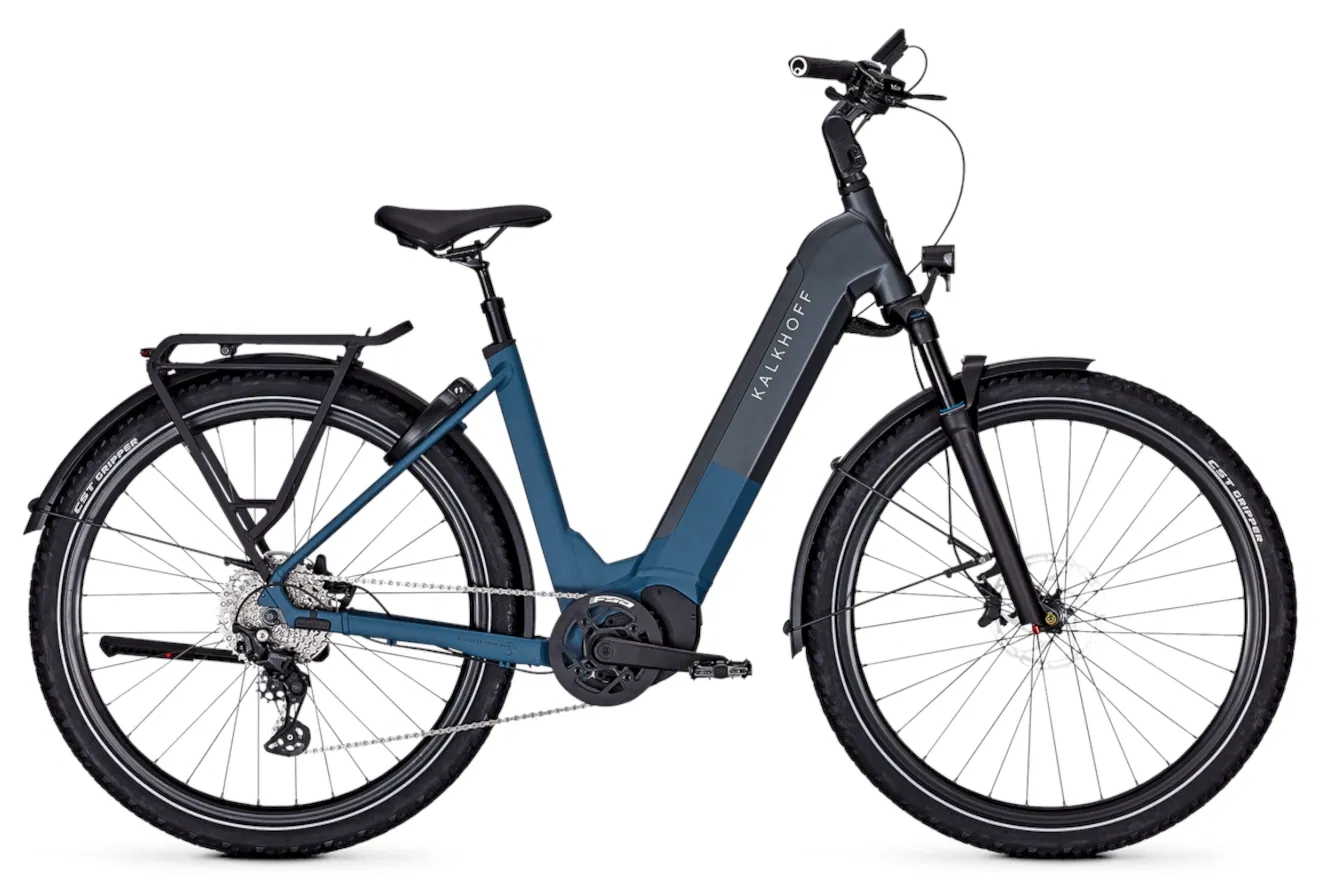 Kalkhoff ENTICE 5+ MOVE LTD Wave stoneblue / diamondblack matt, 53 cm | L | (29")