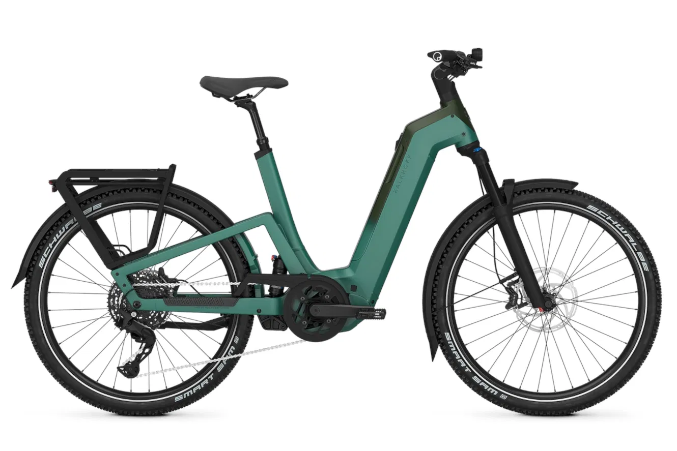 Kalkhoff ENTICE 7+ MOVE Wave mineralgreen / huntsmengreen matt, 55 cm | L | (27,5")