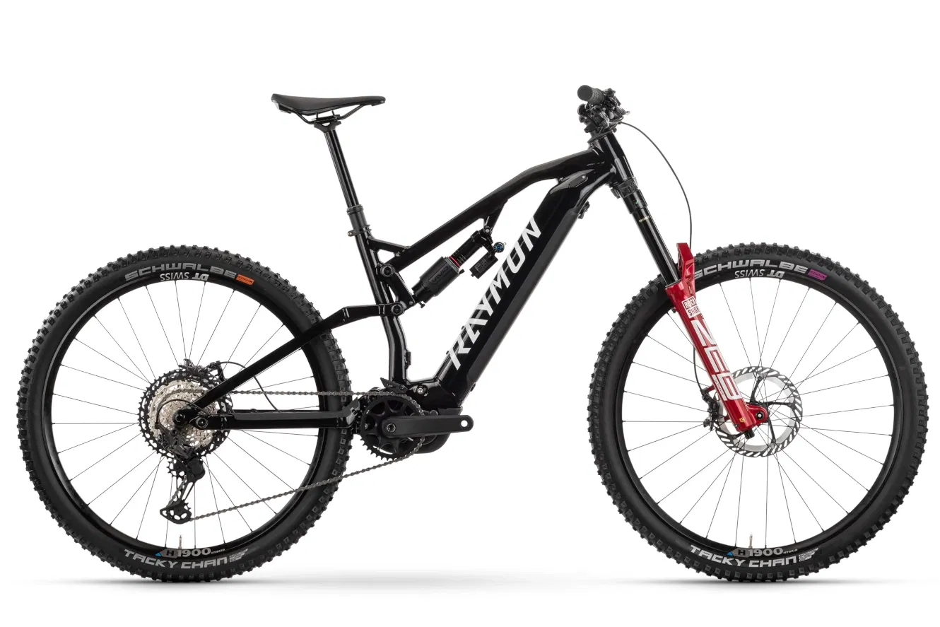 R Raymon Trailray 170 Ultra Diamant black / white / red, XL | (29")