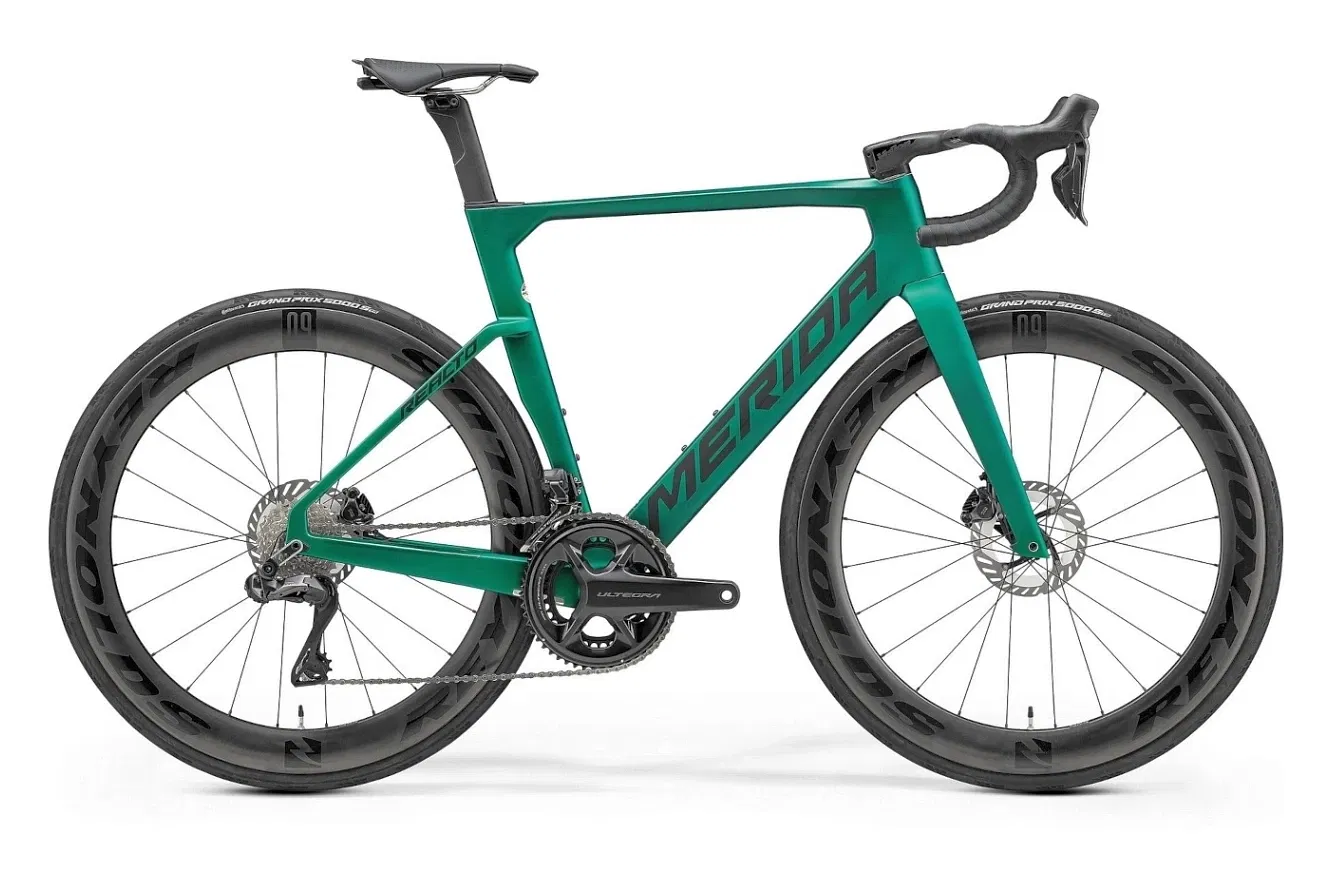 Merida REACTO 8000 Diamant silk evergreen, L | (28")