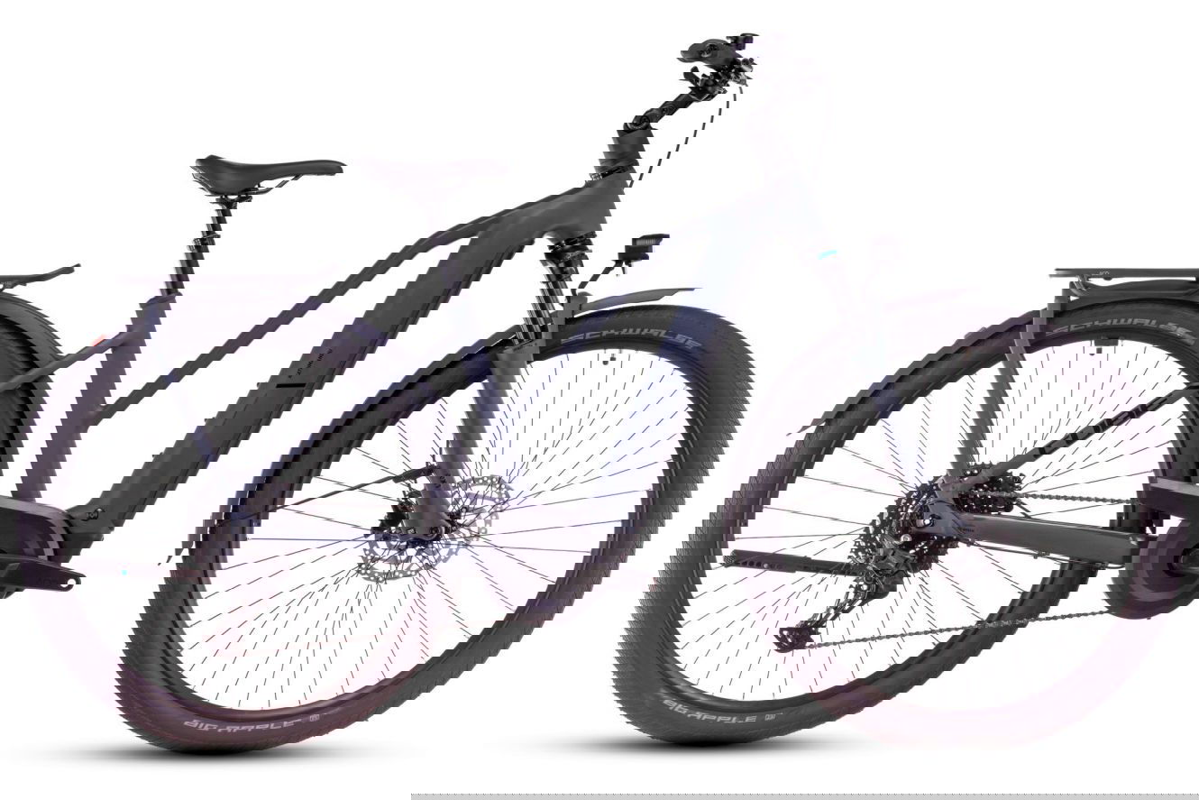 CUBE Kathmandu Hybrid ONE 800 Trapez shadowgrey´n´black, 50 cm | (28")