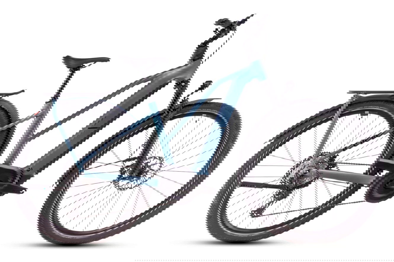 CUBE Kathmandu Hybrid SLX Trapez smaragdgrey´n´black, 54 cm | (28")