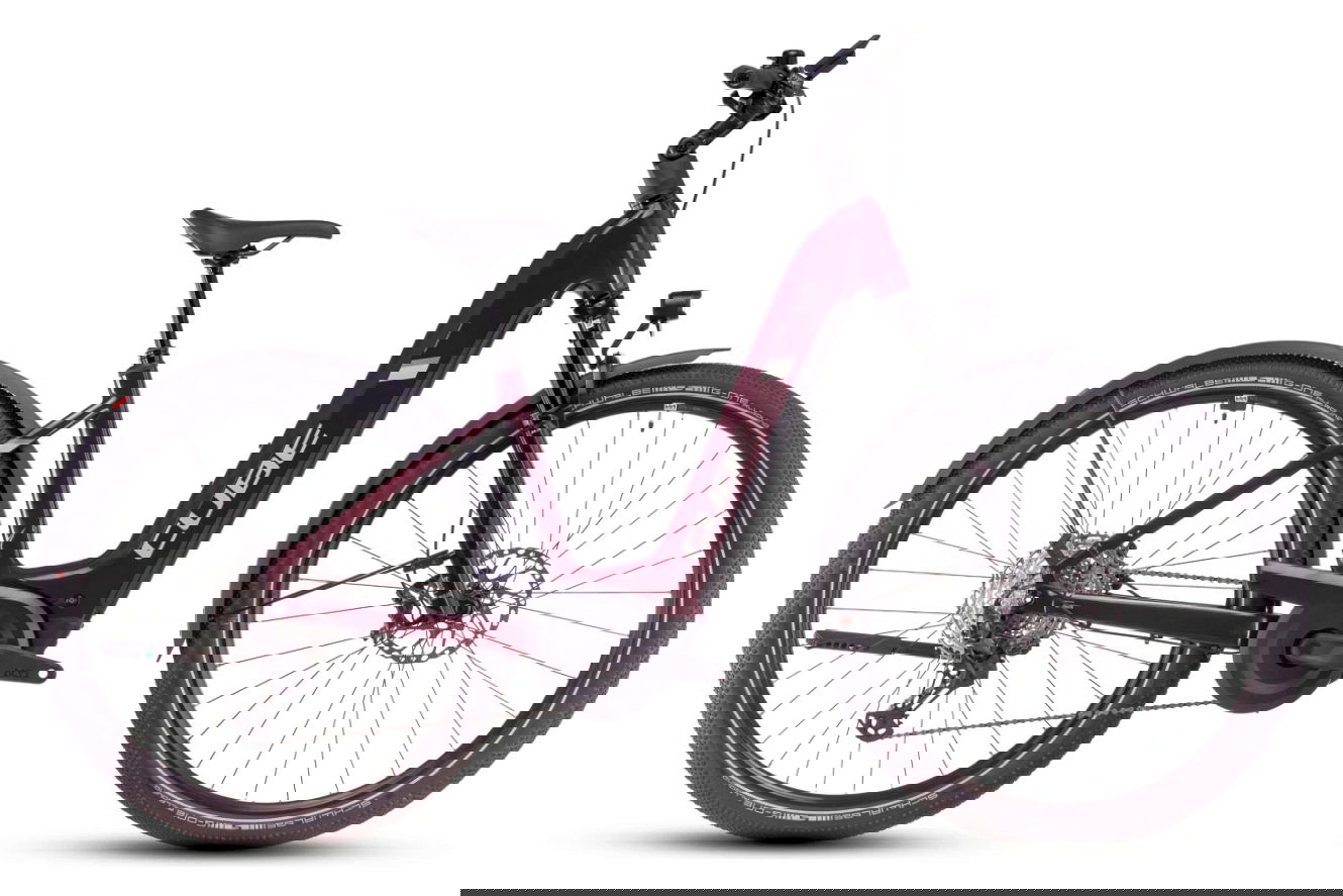 CUBE Nuride Hybrid SLX Allroad Easy Entry amarone´n´lunar, 50 cm | (28")