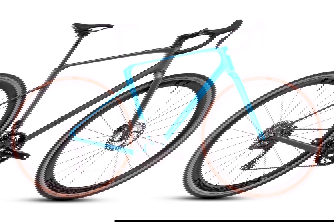 CUBE Nuroad C:62 Race Diamant mineralteal´n´blue, M | (28")