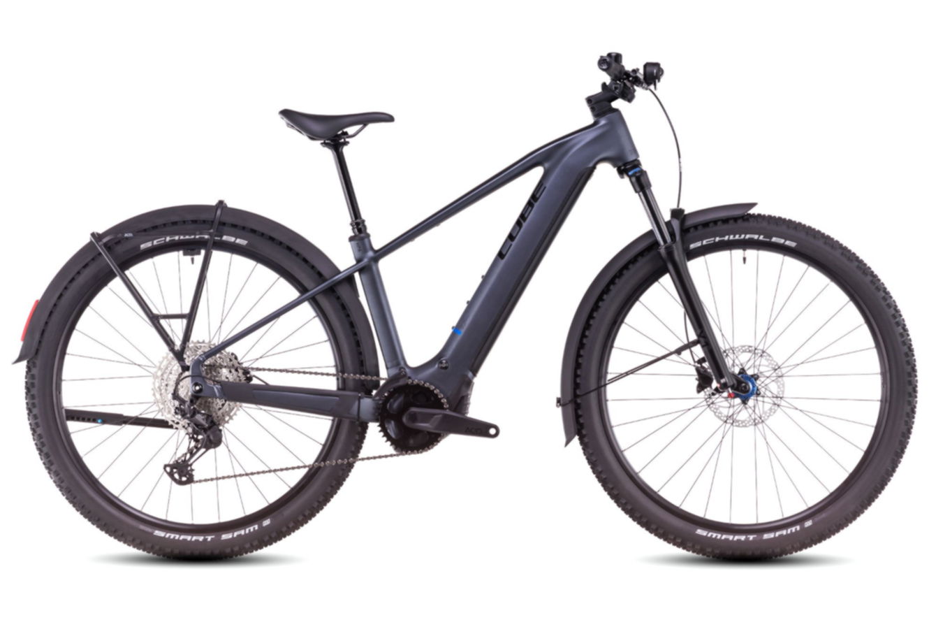 CUBE Reaction Hybrid Pro Allroad 800 Trapez metallicgrey´n´black, L | (29")
