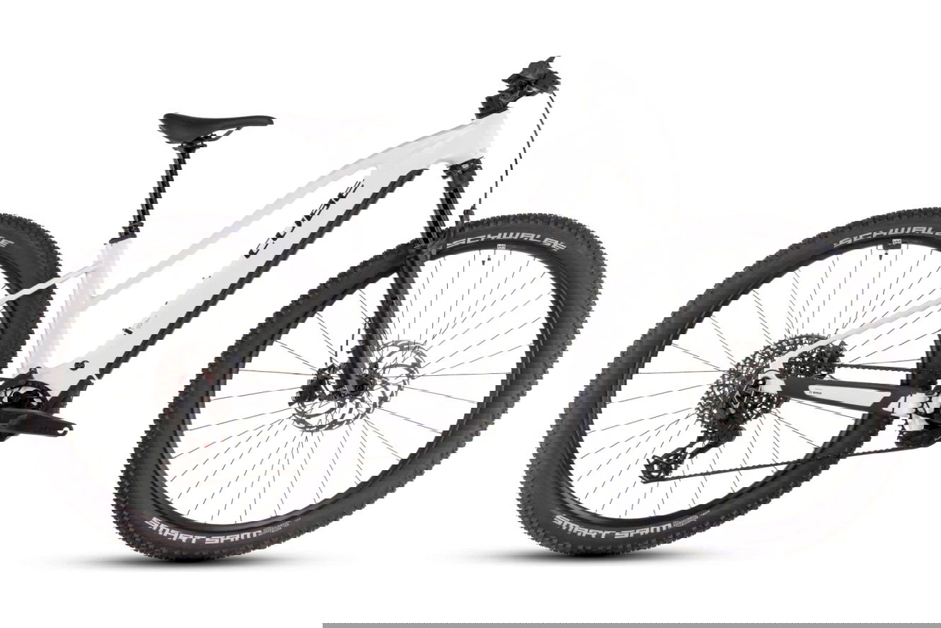 CUBE Reaction Hybrid SLT Trapez metallicwhite´n´black, S | (27,5")