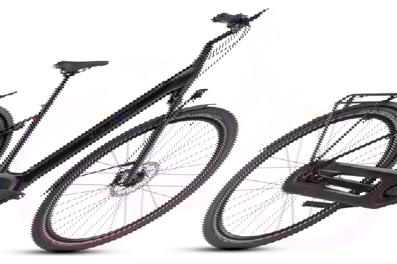 CUBE Supreme Hybrid Comfort SLX 625 Easy Entry black´n´metal, 58 cm | (28")