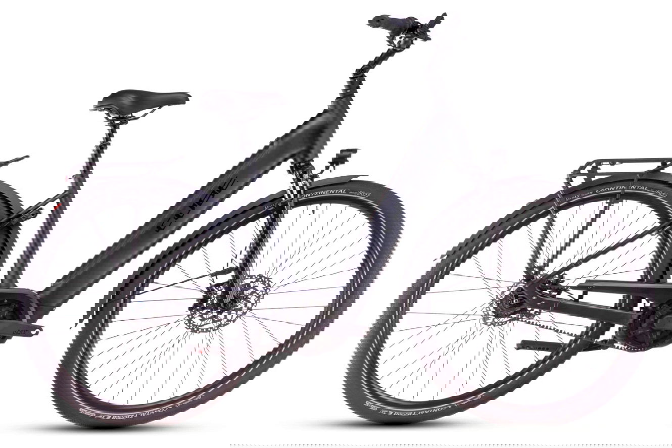 CUBE Supreme RT Hybrid Deluxe EX 625 Easy Entry metalblack´n´glossy, 54 cm | (28")