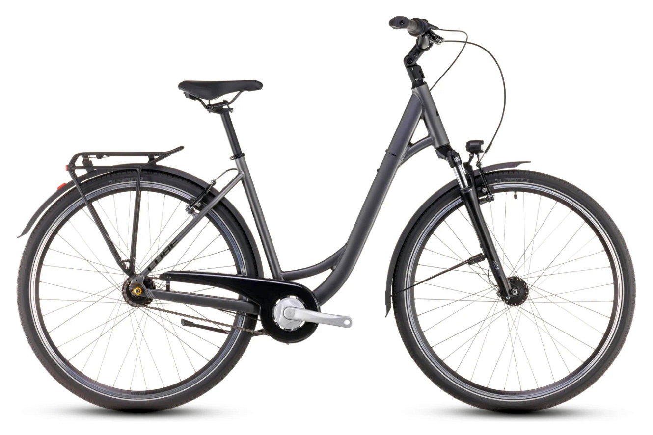 CUBE Town ONE Easy Entry slateblack´n´lunar, 49 cm | (28")