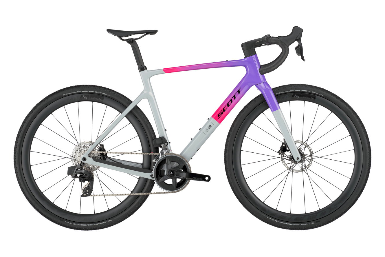 Scott Addict Gravel 20 Diamant narwal grey/fade purple, L | (28")