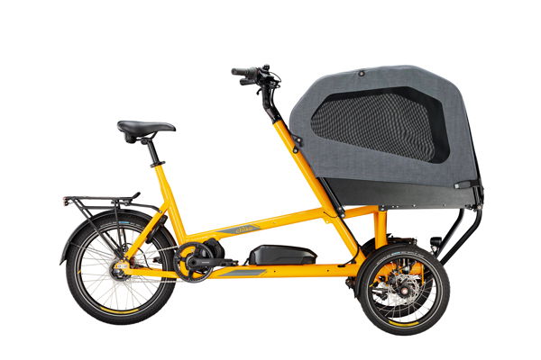 chike e-Dog Transportrad melonengelb, 50 cm | (16/20"")