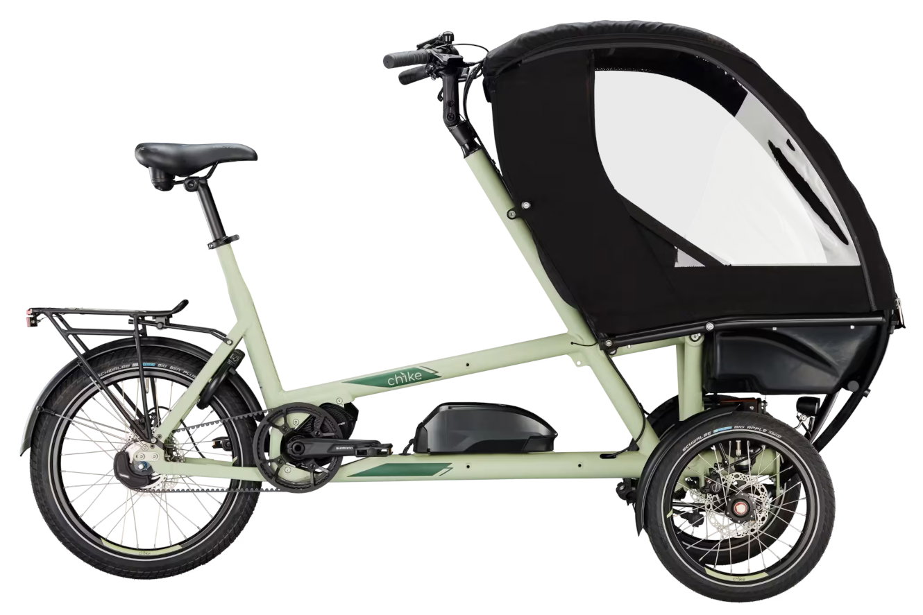 Chike e-Kids Unisex salbei / grün matt, 50 cm | (16/20")