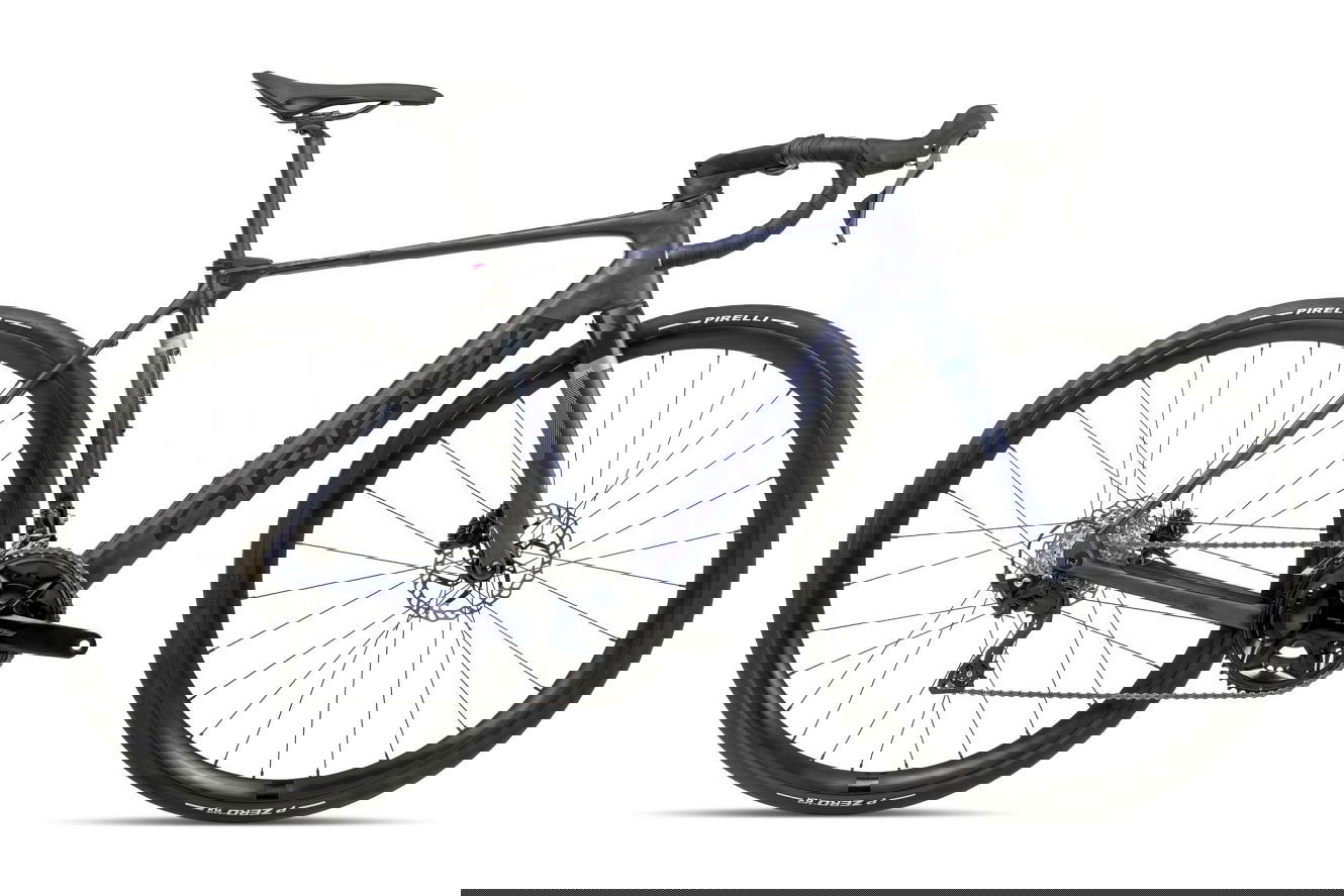Orbea GAIN M30 Diamant tanzanite carbon view (matt) - carbon raw (gloss), S | (28")
