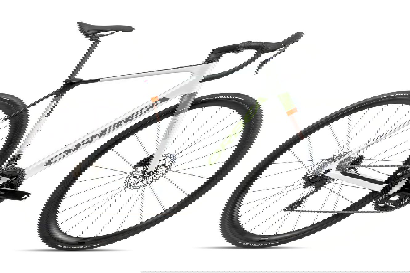 Orbea GAIN M30 Diamant white chic - metallic green artichoke (gloss), M | (28")