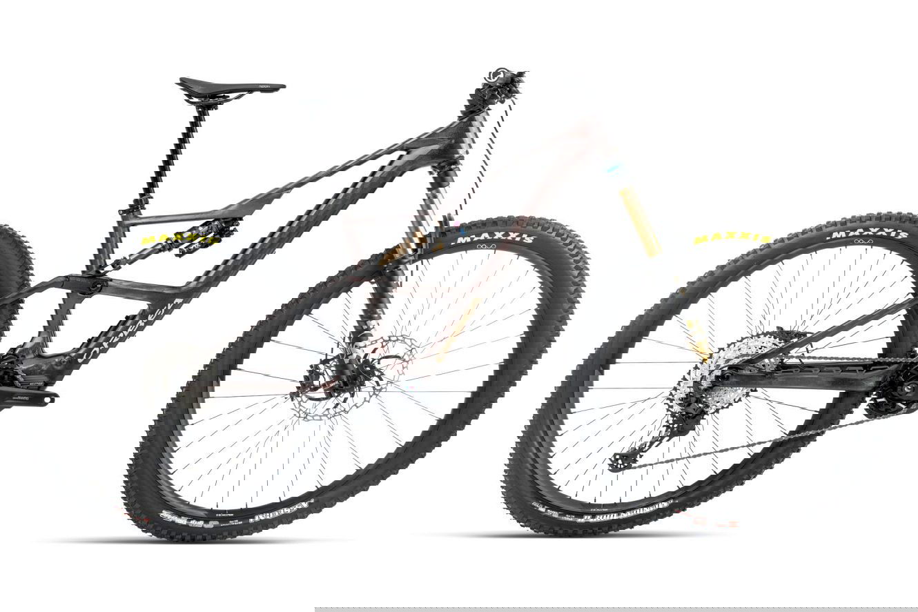 Orbea RISE LT M10 630W Diamant cosmic carbon view - golden sand (gloss), M | (29")