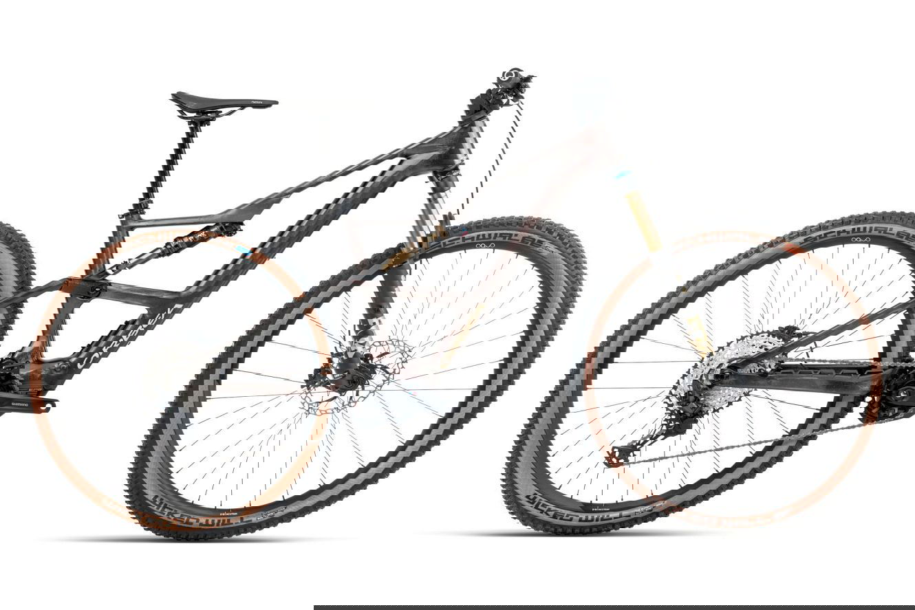 Orbea RISE SL M10 630W Diamant cosmic carbon view - golden sand (gloss), S | (29")
