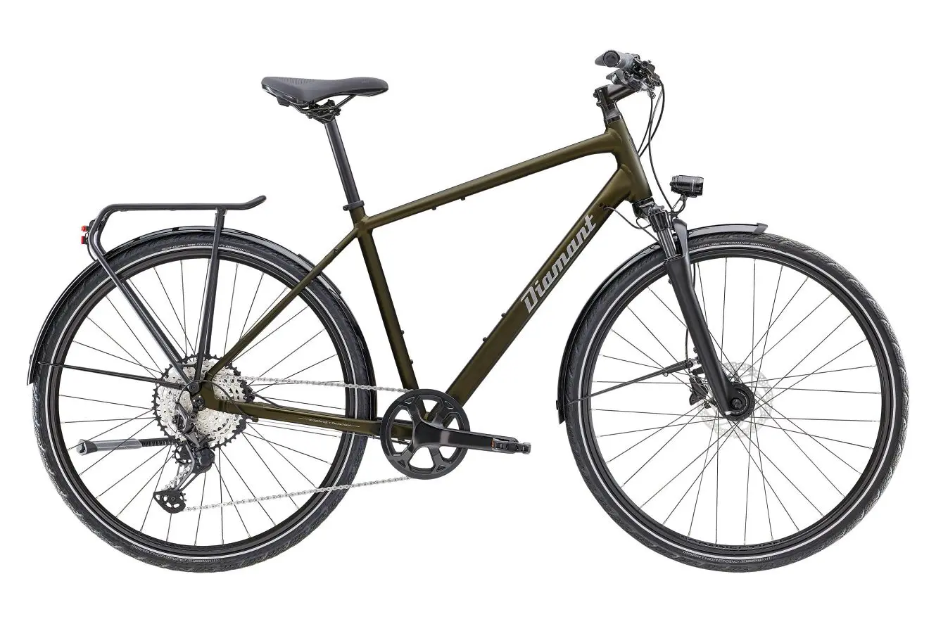 Diamant Elan Super Deluxe Diamant oxidgrün metallic, M | (28")