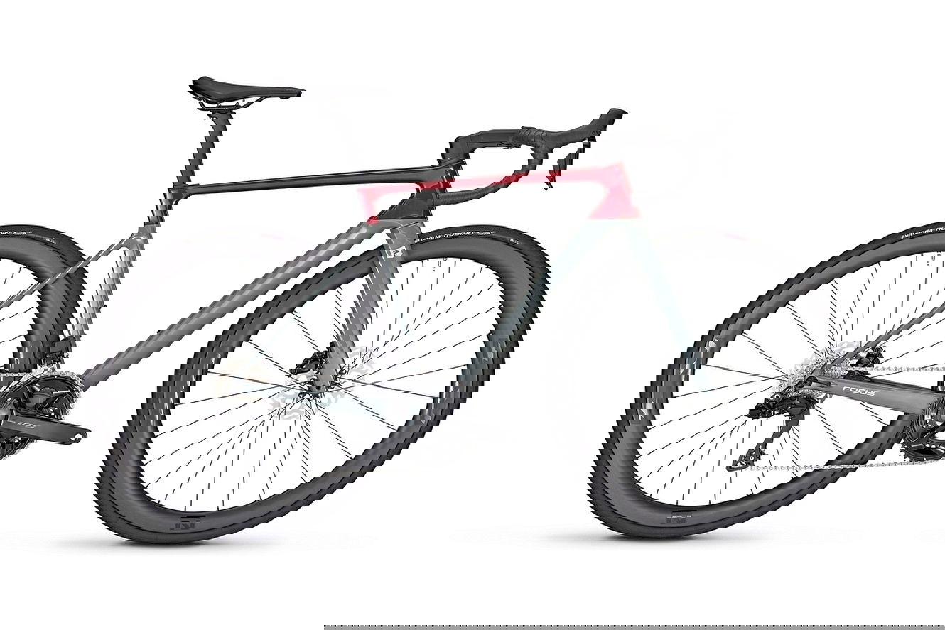 Focus IZALCO MAX 8.9 Diamant mahagonyred glossy / slategrey glossy, 50 cm | XS | (28"")