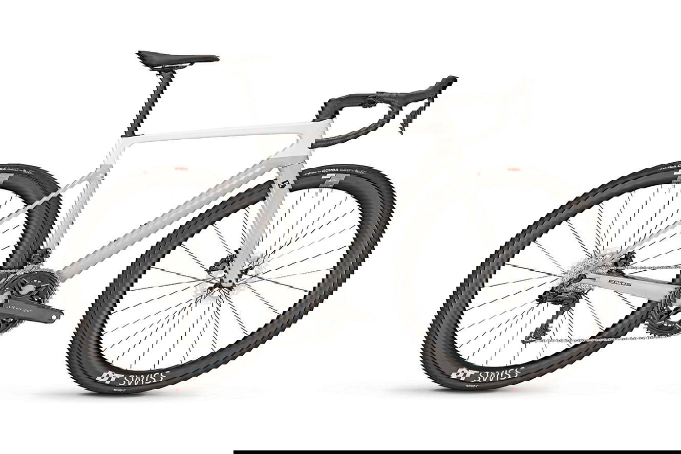 Focus IZALCO MAX 9.8 Diamant white glossy / lightgrey glossy, 54 cm | M | (28"")