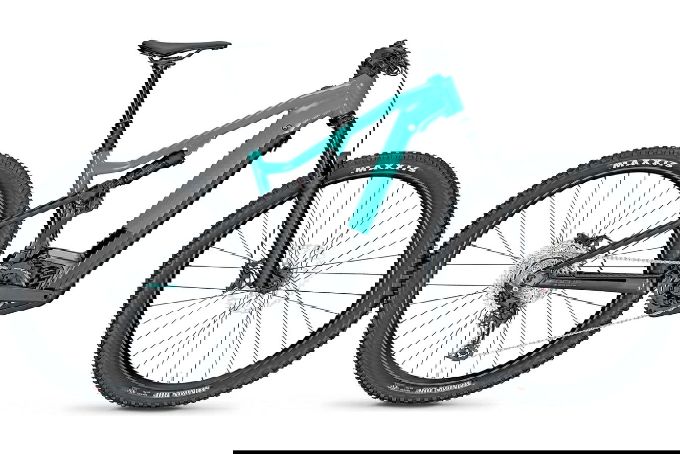 Focus THRON² 6.7 Diamant bluegreen glossy / magicblack glossy, 39 cm | S | (29")