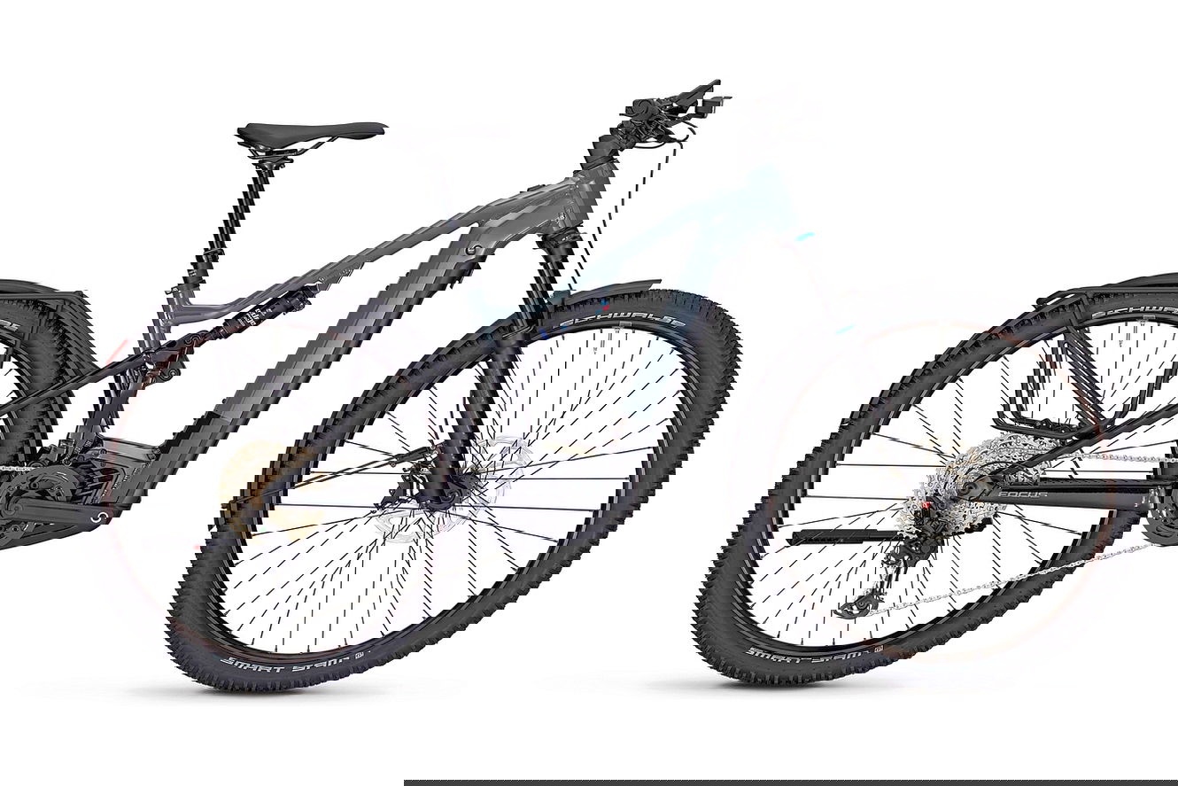 Focus THRON² 6.8 EQP Diamant slategrey glossy / magicblack glossy, 48 cm | XL | (29"")