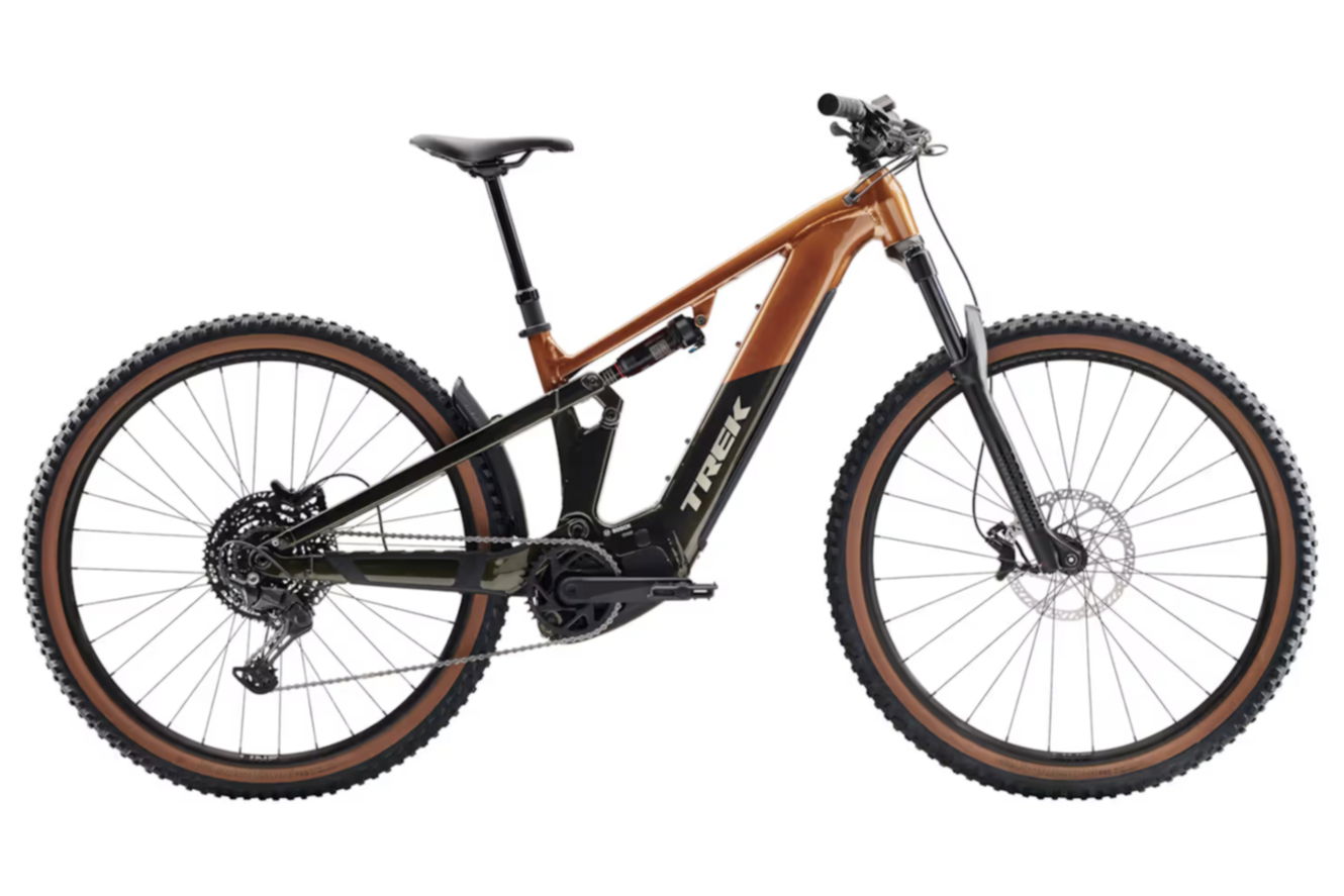 Trek Powerfly+ FS 4 Gen 4 600 Diamant pennyflake/black olive, M | (29")