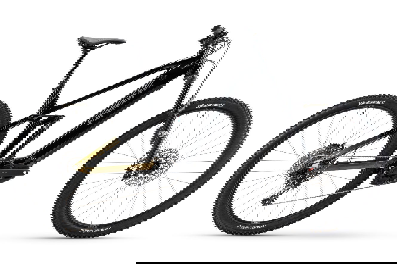 Haibike ALLTRAIL 10.5 ABS 29 High black/ninja gold/grey glänzend, 44 cm | M | (29")