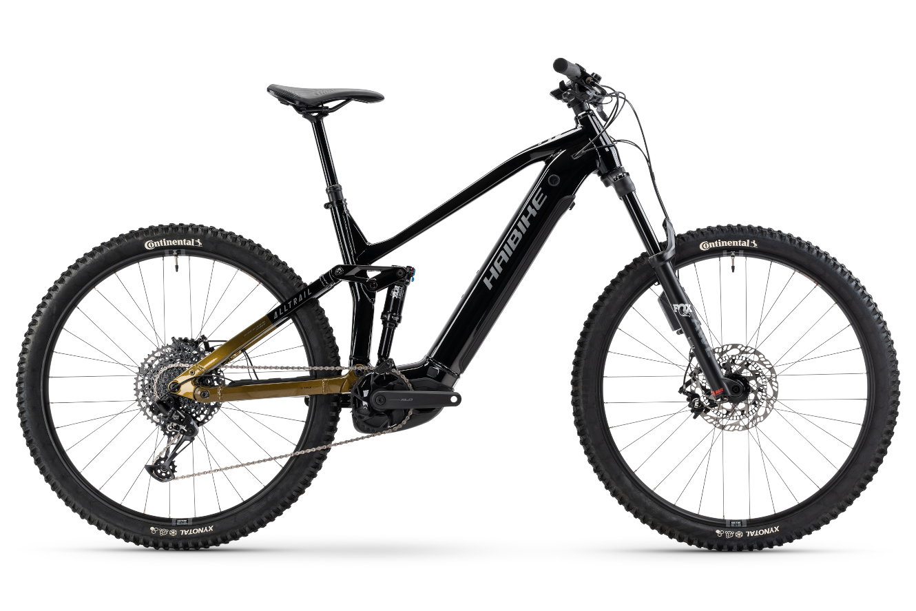 Haibike ALLTRAIL 10.5 ABS 29 High black/ninja gold/grey glänzend, 49 cm | XL | (29")