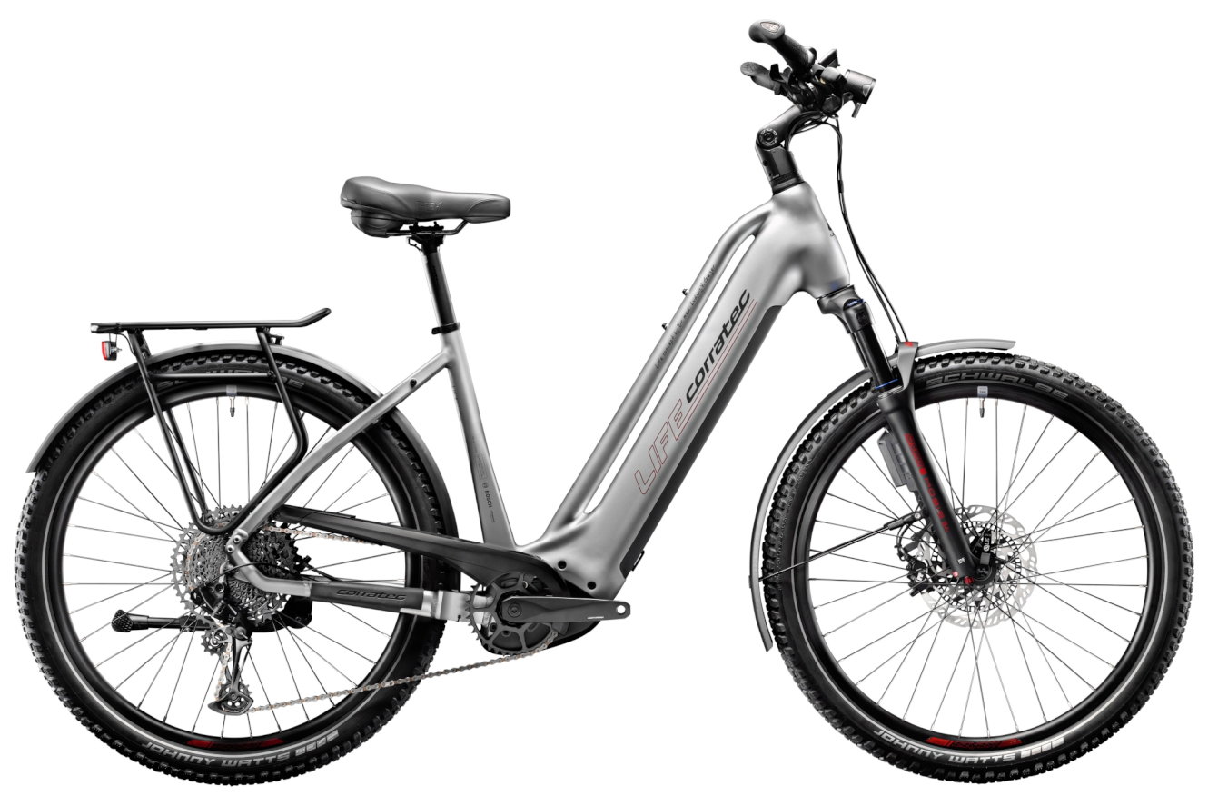 Corratec Corratec Life CX7 12S ABS Wave black/ white/ red, 57 cm | (27,5"")