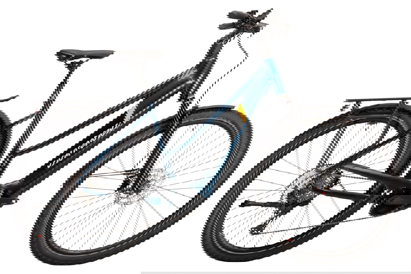 Corratec E-Power Sport 28 SE 3.0 CX7 12S Sport dark blue/ mango/ light gray, 50 cm | (28")