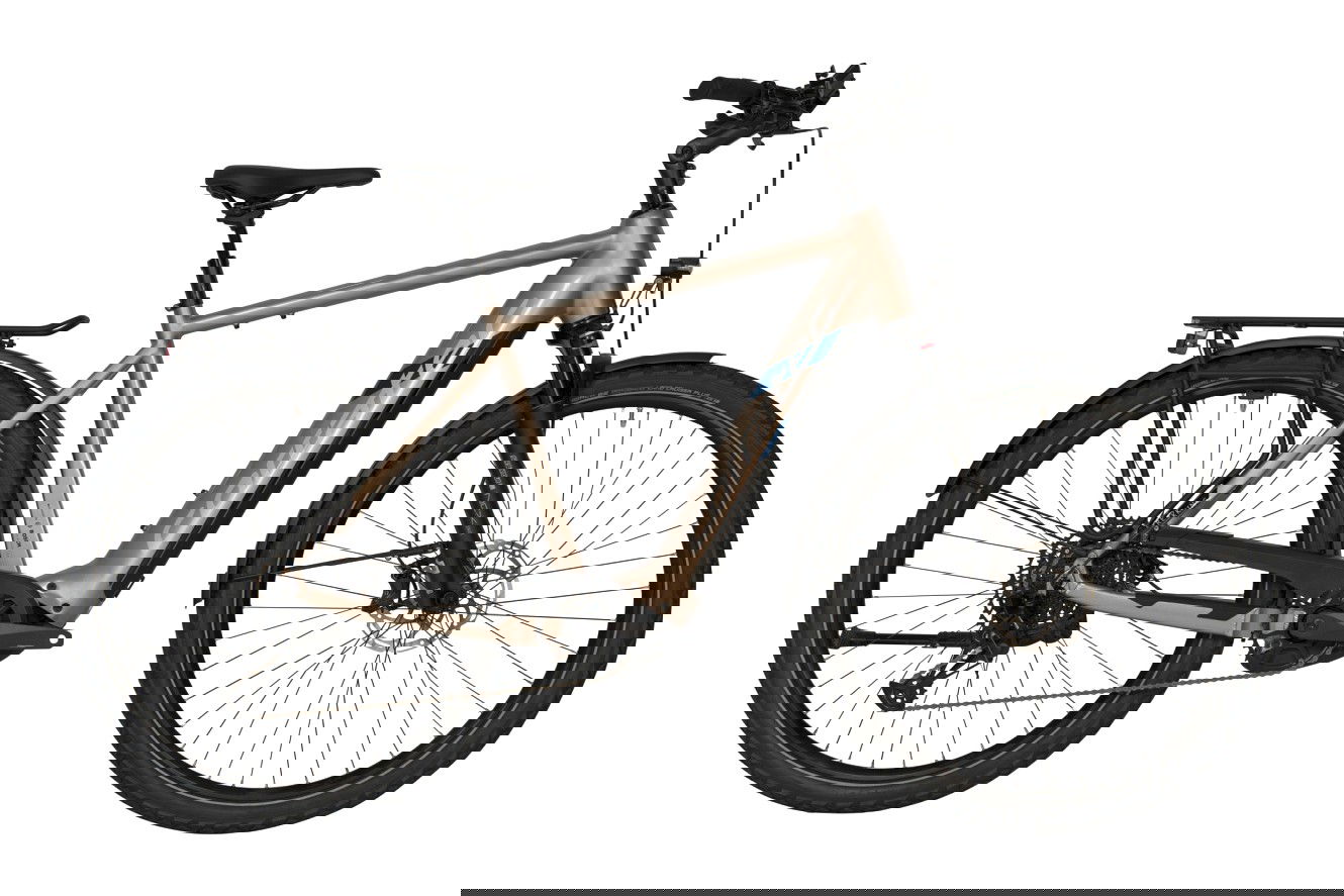 Corratec E-Power Trekking 28 SE 3.0 CX7 12S Gent metallic light sand/ dark blue/ silver/ black, 55 cm | (28")