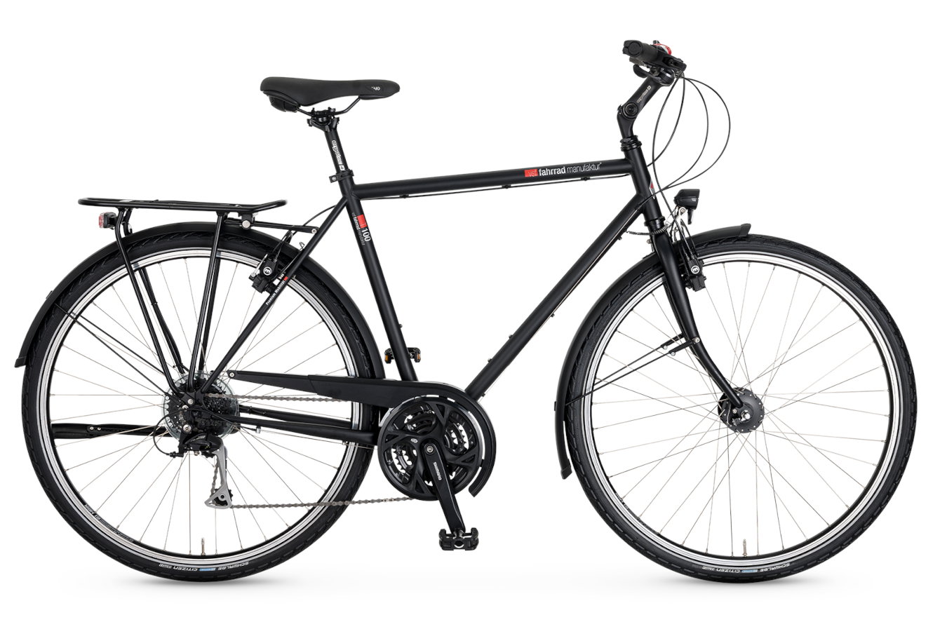 VSF Fahrradmanufaktur T-100 Diamant ebony matt, 57 cm | (28")