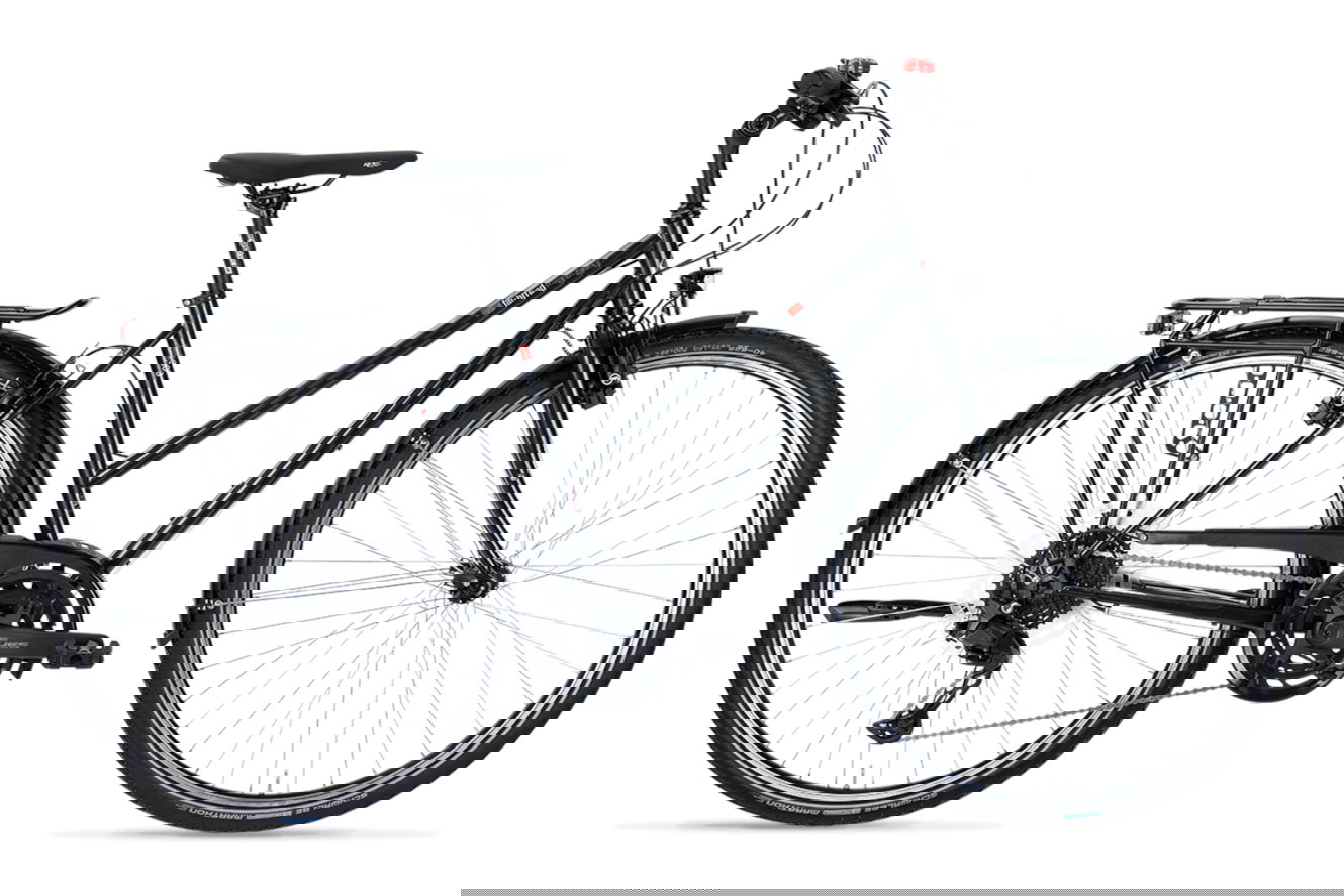 VSF Fahrradmanufaktur T-300 Trapez ebony metallic, 45 cm | (28")