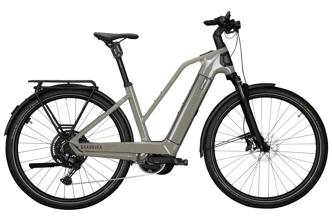 KETTLER QUADRIGA CX10 Trapez gentlemen´s grey shiny, L | (28")