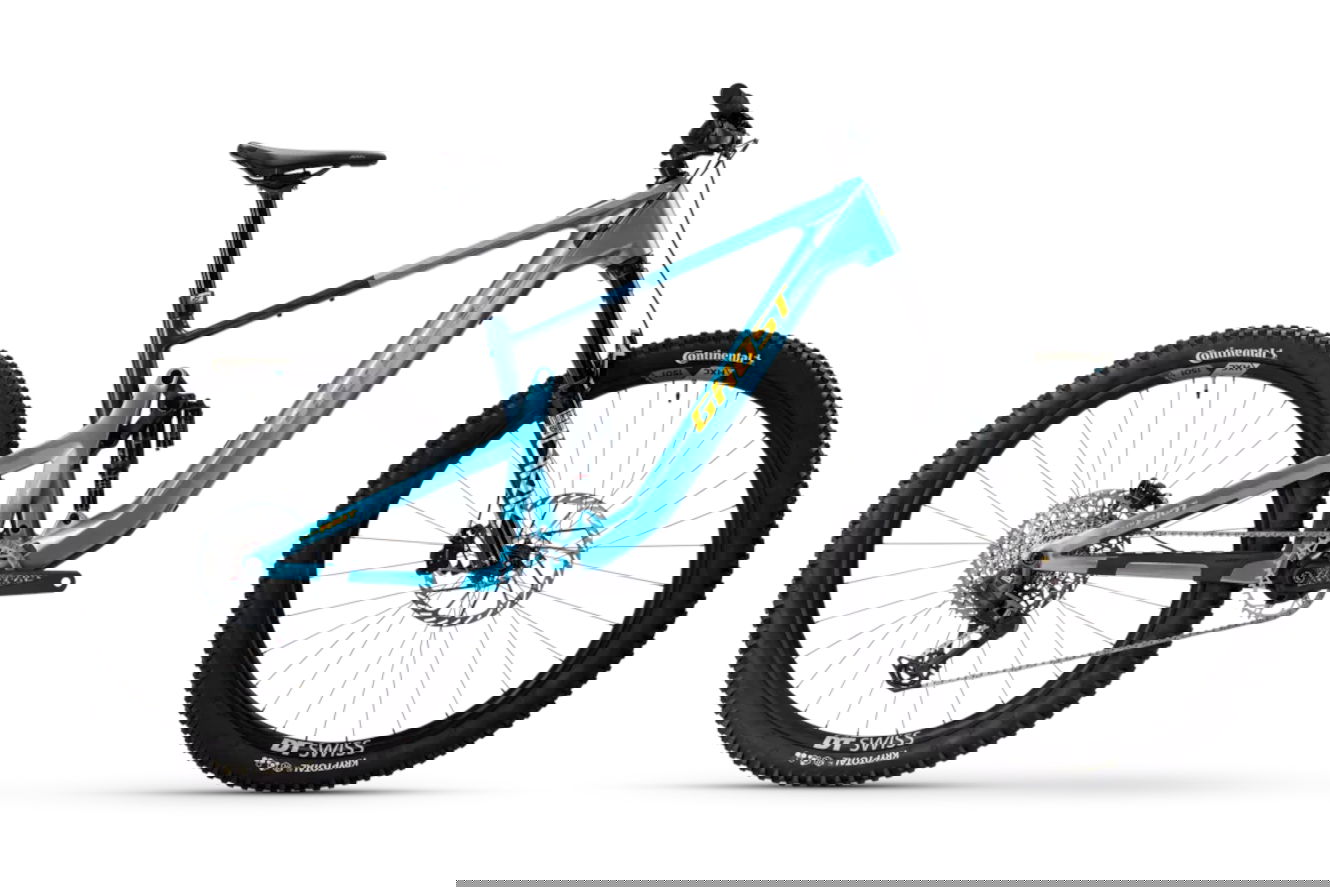 Ghost PATH RIOT LTD High chilly blue/shadow blue - glossy, 48 cm | XL | (29")