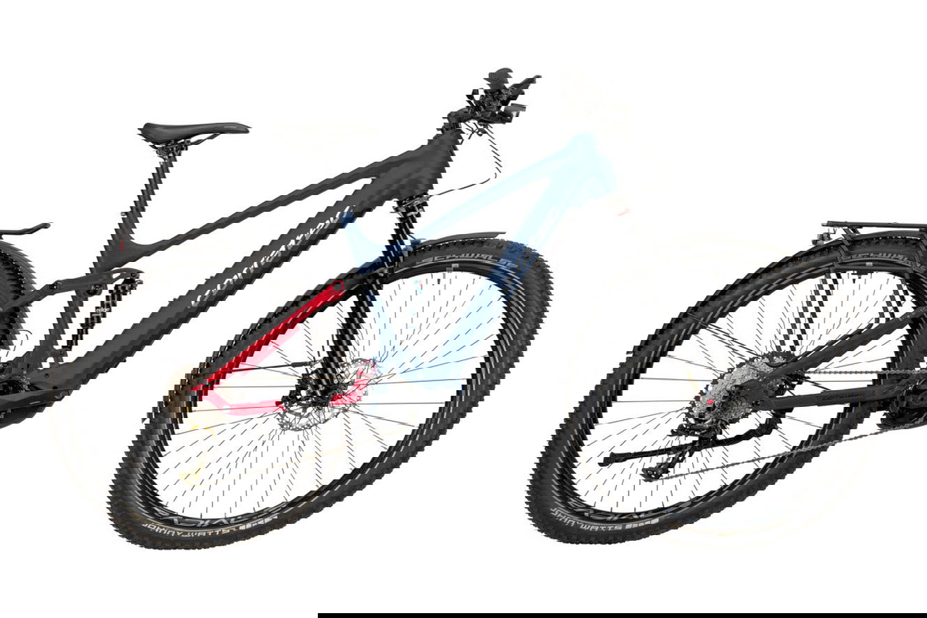 Corratec E-Power MTC 120 LTD 1 Diamant dark blue, red, white, grey, 54 cm | (27,5")