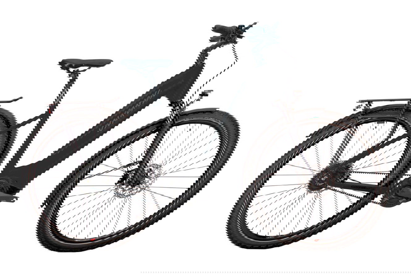 Corratec E-Power Trekking 28 CX8 Belt Wave black, silver, 50 cm | (28")