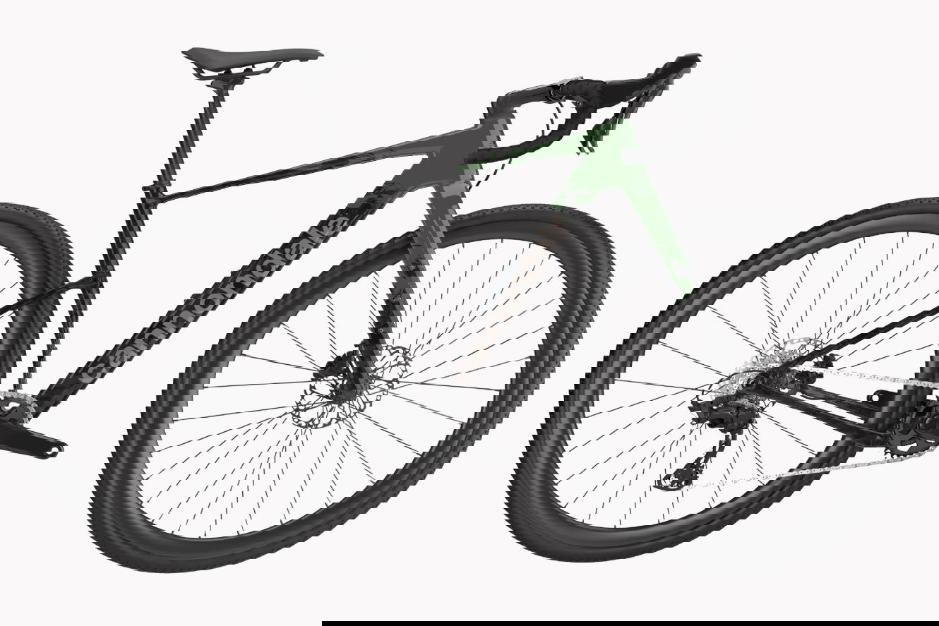 Cannondale Topstone Carbon 2 AXS 1x Diamant spruce green, 54 cm | (28")