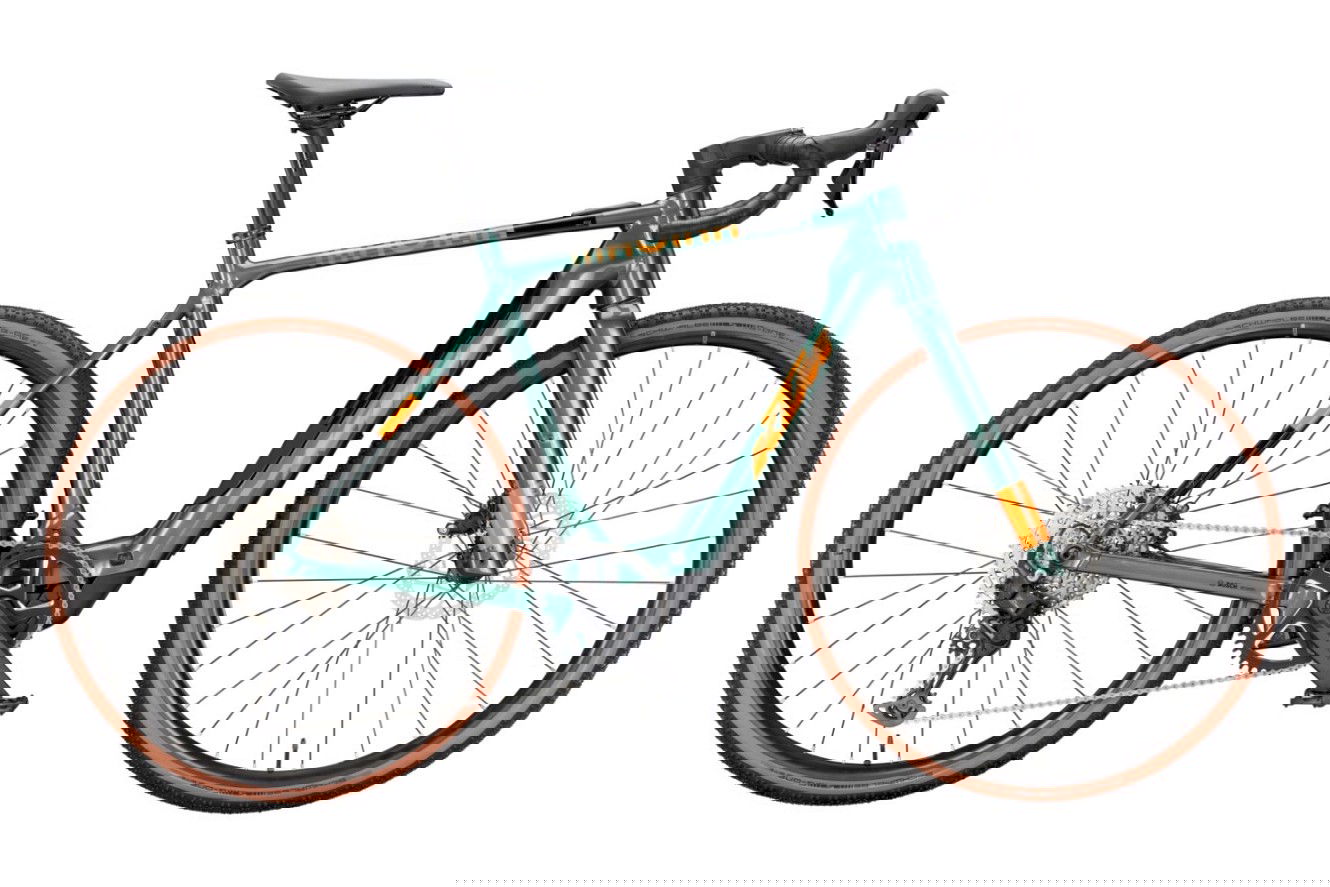 KTM MACINA GRAVELATOR SX 20 Diamant oxygen green (fresh orange), 57 cm | L | (28")